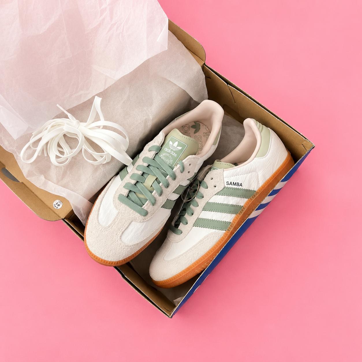 Adidas Samba OG - “Silver Green”